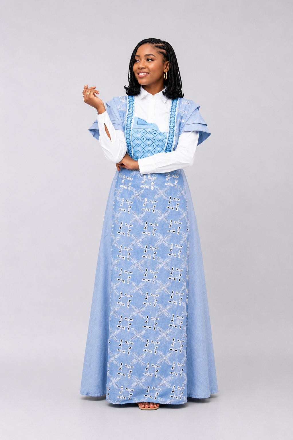 MISS ALADJI BRODERIE ANGLAISE